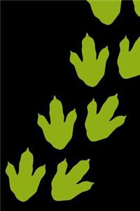 Dinosaur Footprint Journal for Kids