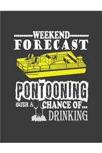 Weekend Forecast Pontooning with a Chance of Drinking