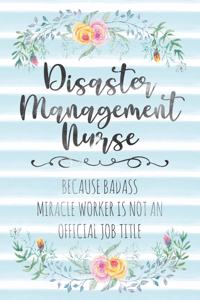 Disaster Management Nurse