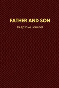 Father and Son Keepsake Journal