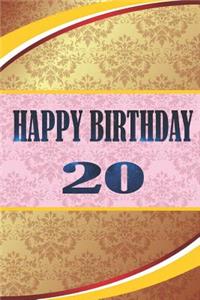 Happy Birthday 20