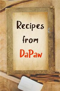 Recipes From DaPaw