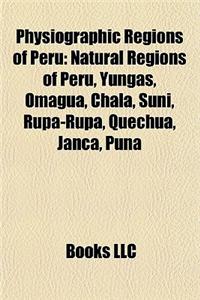 Physiographic Regions of Peru