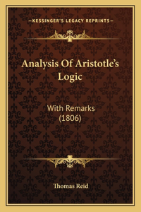 Analysis Of Aristotle's Logic