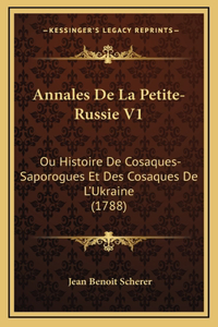 Annales De La Petite-Russie V1