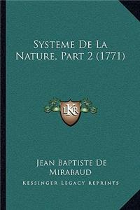 Systeme De La Nature, Part 2 (1771)
