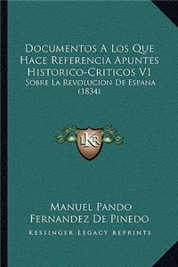 Documentos A Los Que Hace Referencia Apuntes Historico-Criticos V1