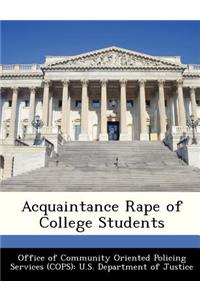 Acquaintance Rape of College Students