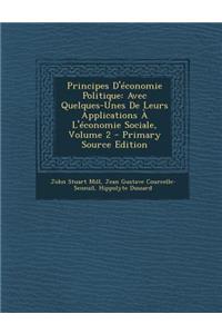 Principes D'Economie Politique