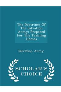 Doctrines of the Salvation Army