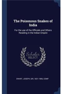 Poisonous Snakes of India