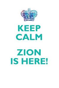KEEP CALM, ZION IS HERE AFFIRMATIONS WORKBOOK Positive Affirmations Workbook Includes