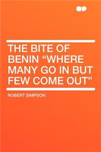 The Bite of Benin 