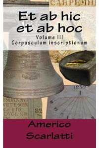 Et ab hic et ab hoc