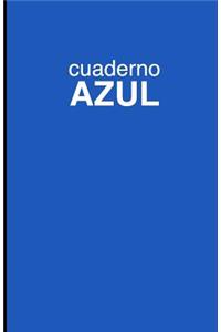 Cuaderno Azul