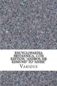 Encyclopaedia Britannica, 11th Edition, 