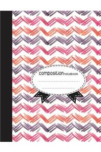 Composition Notebook, 8.5 x 11, 110 pages