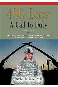 400 DAYS - A Call to Duty