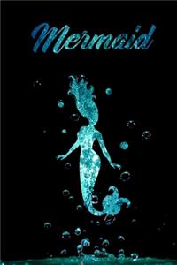 Lined Mermaid Journal and Notebook