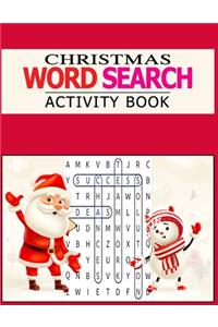 Christmas Word Search Activity Book