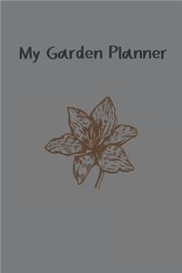My Garden Planner/ Journal Notebook