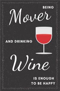 Mover & Drinking Wine Notebook