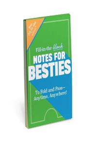 Knock Knock Bestie Fill in the Love Notes