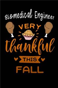 Biomedical Engineer very thankful this fall