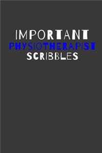 Important Physiotherapist Scribbles