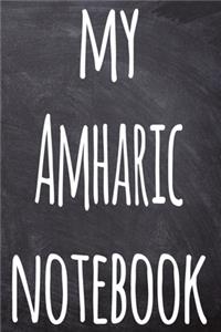 My Amharic Notebook