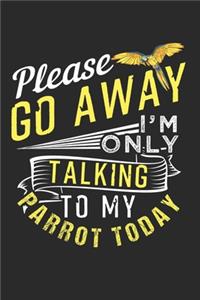Papagei Notizbuch