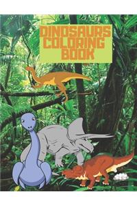 Dinosaurs coloring BOOK