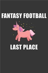 Fantasy Football Last Place Notebook