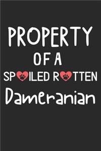 Property Of A Spoiled Rotten Dameranian