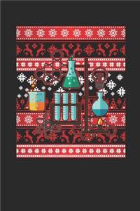 Ugly Christmas - Chemistry: Dotted Bullet Notebook - Christmas Gift for Kids, Women, Men Girls And Boys