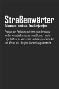 Straßenwärter - lustige Definition