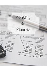 Monthly Bill Planner