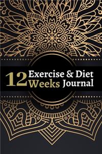 12 Weeks Exercise & Diet Journal