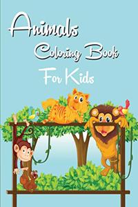 Animals Coloring Book for Kids