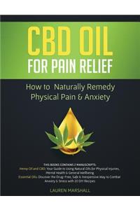 CBD Oil for Pain Relief