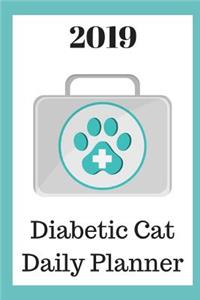2019 Diabetic Cat Daily Planner