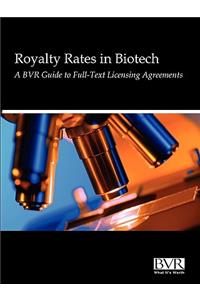 Reasonable Royalty Rates in Biotech