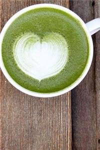 Green Matcha Latte Tea Journal