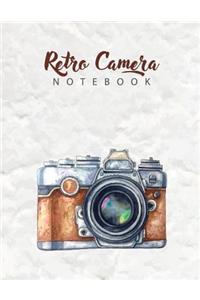 Retro Camera Notebook