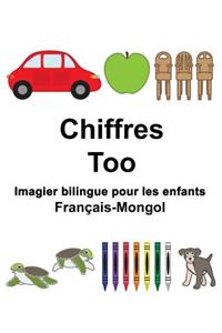Français-Mongol Chiffres/Too Imagier bilingue pour les enfants