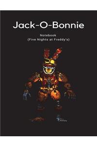Jack-O-Bonnie Notebook (Five Nights at Freddy's)