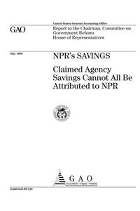 Npr's Savings