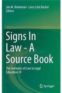 Signs in Law - A Source Book