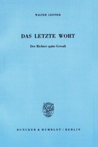 Das Letzte Wort