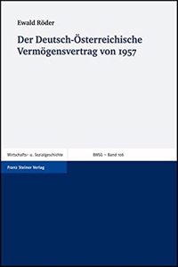 Deutsch-Osterreichische Vermogensvertrag Von 1957
